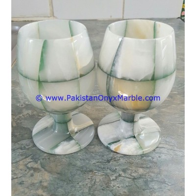 RED ONYX PATCH WINE GLASSES & GOBLETS