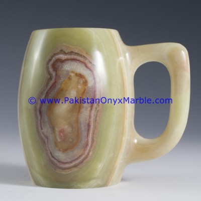 POLISHED ONYX COFFEE CUPS OR MUGS HANDICRAFTS