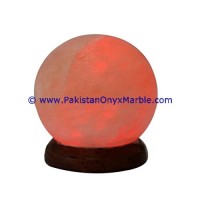 PAKISTAN FACTORY MADE HIMALAYAN IONIC SALT CRYSTAL BALL LAMP